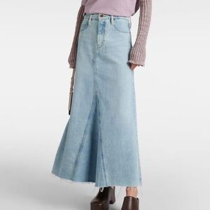 Frame Dorothy Denim Skirt
